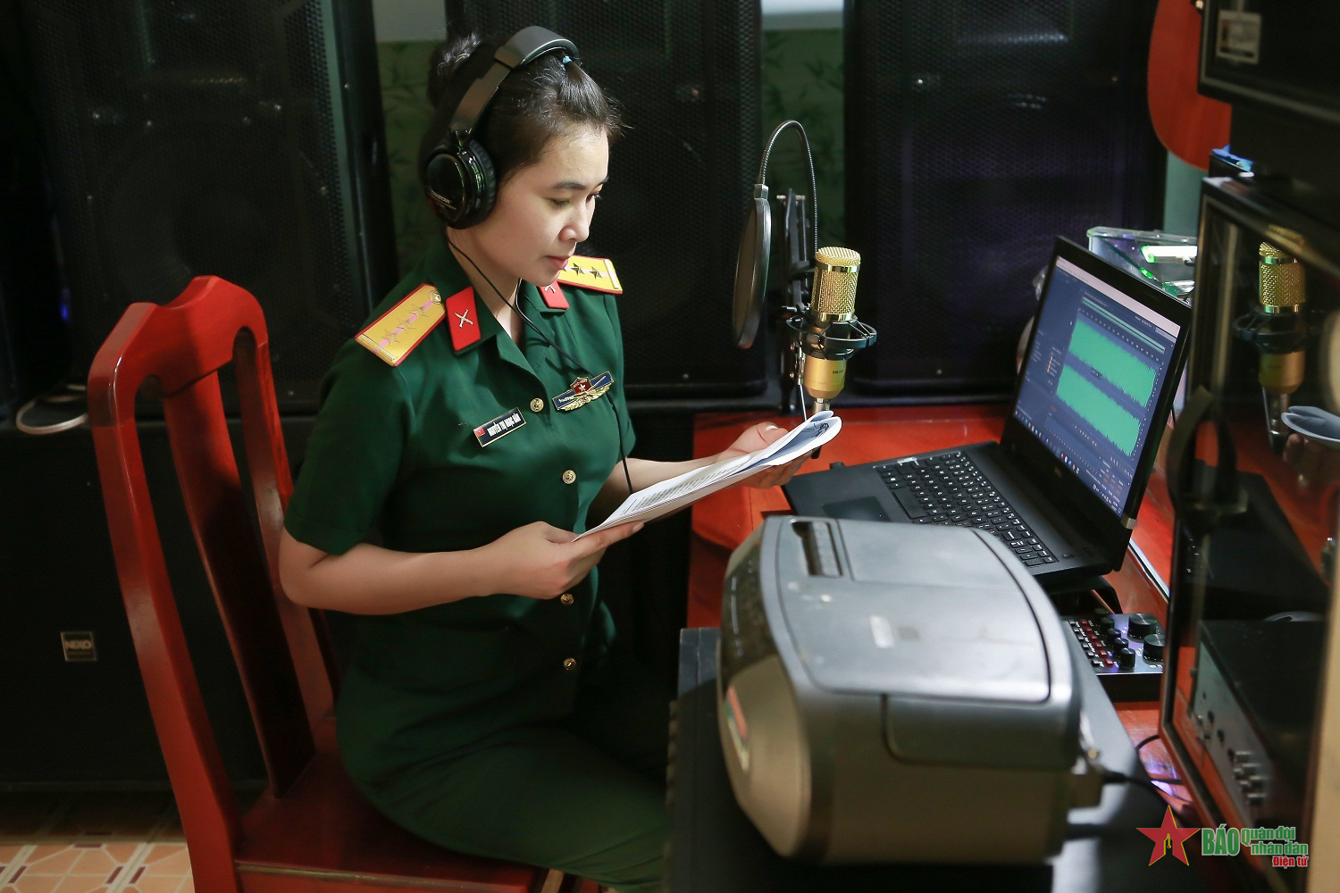 Thêm gắn bó với đơn vị qua truyền thanh nội bộ